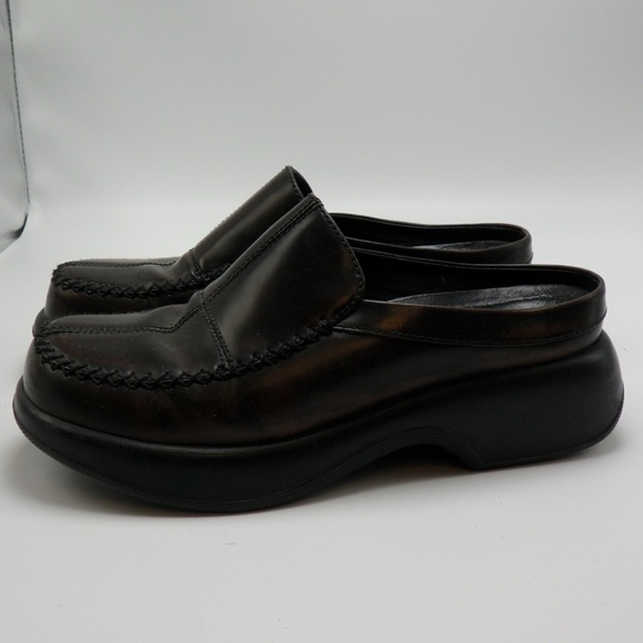 dansko open heel clogs